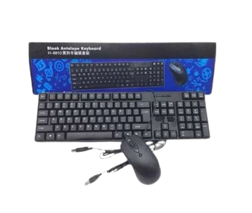 Miniatura 2 de Teclado Alfanumerico+Mouse J-818 TEC058